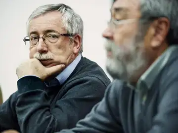 Ignacio Fernández Toxo (CCOO) y Cándido Méndez (UGT) Ignacio Fernández Toxo (CCOO) y Cándido Méndez (UGT)