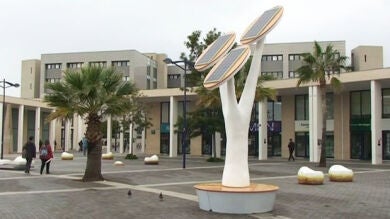 Universitarios de Castellón diseñan árboles solares que suministran electricidad