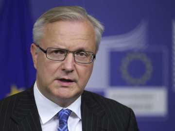 El vicepresidente económico de la Comisión Europea, Olli Rehn