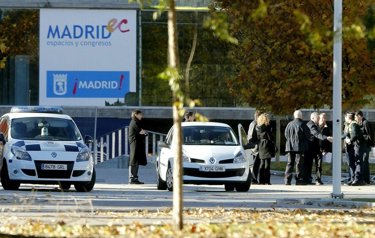 Exteriores del recinto de Madrid Arena Exteriores del recinto de Madrid Arena