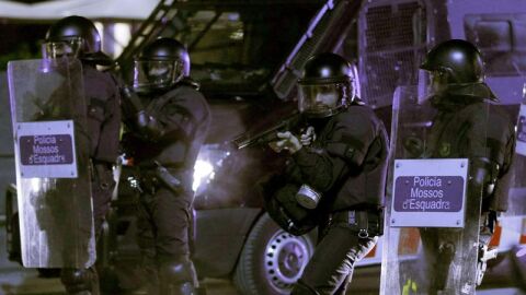 Efectivos de los Mossos d'Esquadra