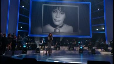 Homenaje a Whitney Houston en televisión