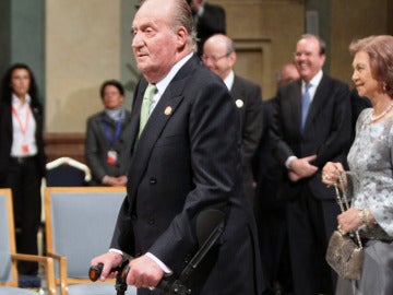 Don Juan Carlos, en la Cumbre Iberoamericana en Cádiz