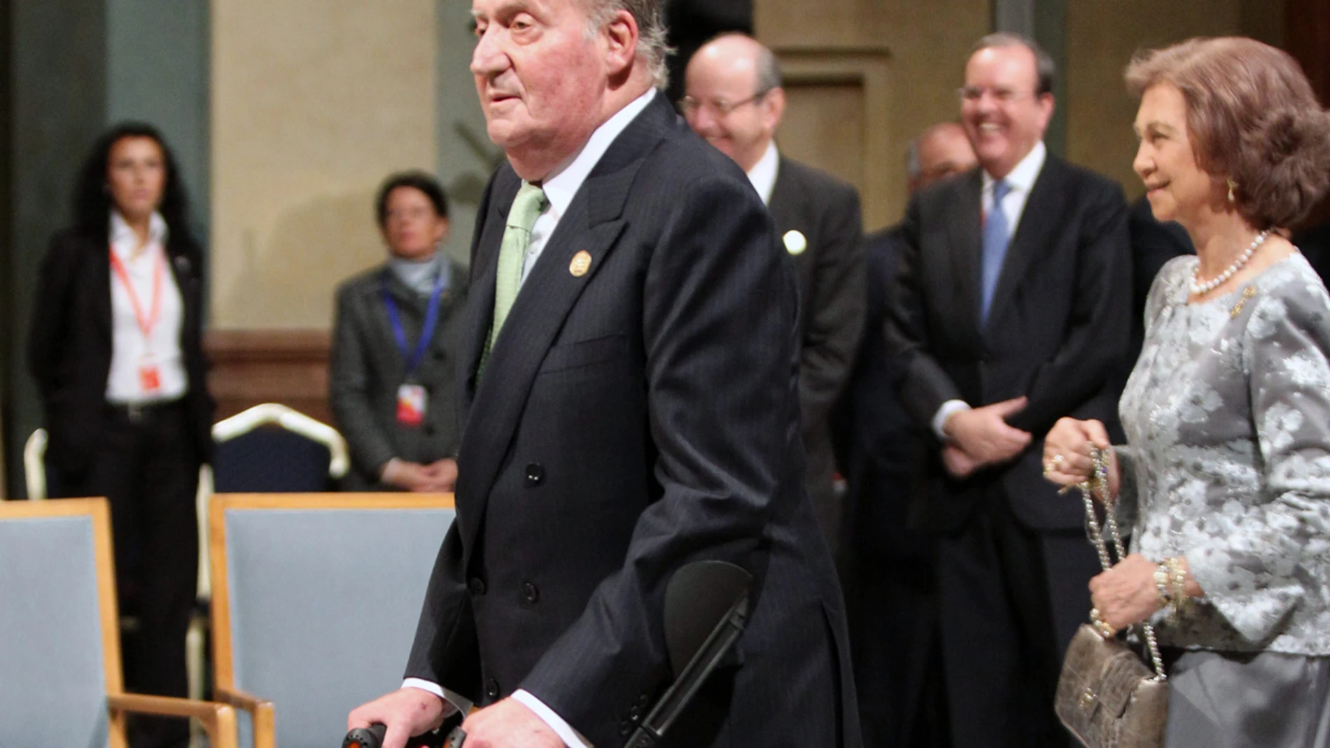 Don Juan Carlos, en la Cumbre Iberoamericana en Cádiz Don Juan Carlos, en la Cumbre Iberoamericana en Cádiz