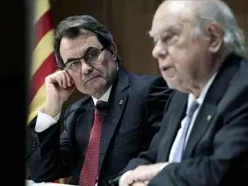 Artur Mas y Jordi Pujol Artur Mas y Jordi Pujol
