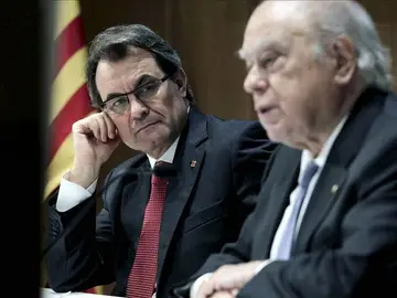 Artur Mas y Jordi Pujol Artur Mas y Jordi Pujol