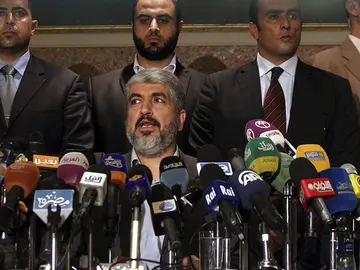 El líder del movimiento islamista palestino Hamás, Jaled Mesha El líder del movimiento islamista palestino Hamás, Jaled Mesha