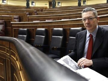 Gallardón en el Congreso, imagen de archivo