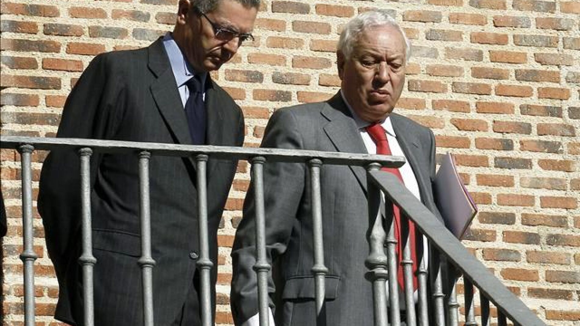 Alberto Ruiz-Gallard&oacute;n y Jos&eacute; Manuel Garc&iacute;a-Margallo