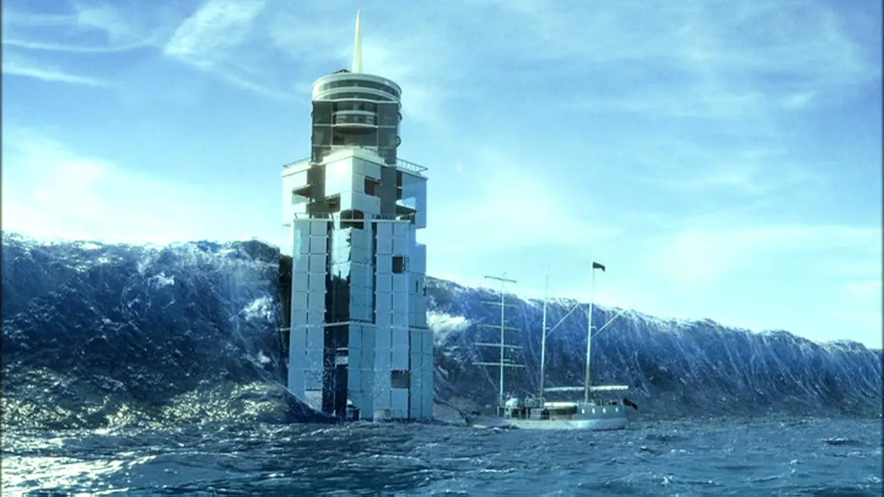 El Barco y el edificio aguantan el tsunami