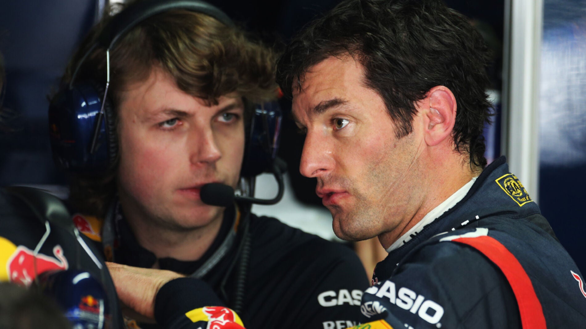 Mark Webber, en Interlagos