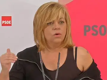 Elena Valenciano en el comité regional del PSOE Elena Valenciano en el comité regional del PSOE