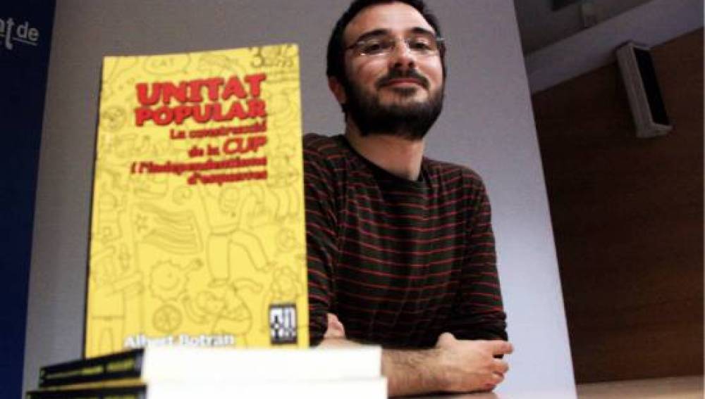 Albert Botran, candidato de CUP Alternativa d'Esquerdes