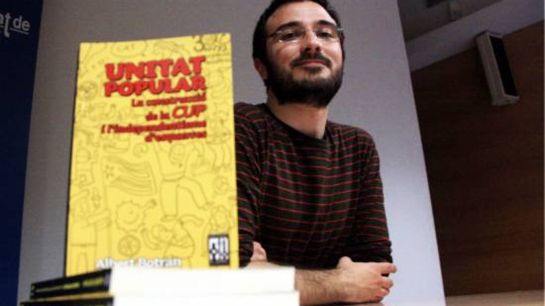 Albert Botran, candidato de CUP Alternativa d'Esquerdes
