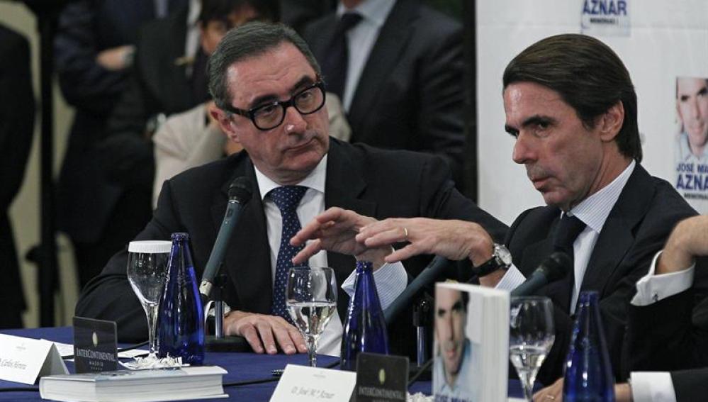 El expresidente del Gobierno José María Aznar