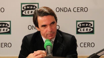 José María Aznar, expresidente del Gobierno en Onda Cero