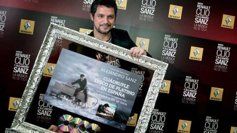 Cu&aacute;druple disco platino por "La m&uacute;sica no se toca" 