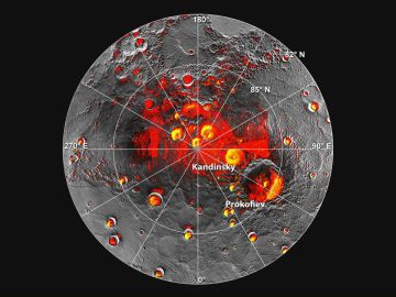 La Nasa encuentra agua helada en Mercurio