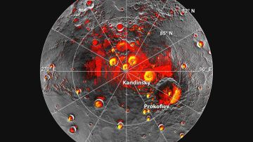 La Nasa encuentra agua helada en Mercurio