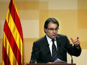Artur Mas comparece ante los medios Artur Mas comparece ante los medios