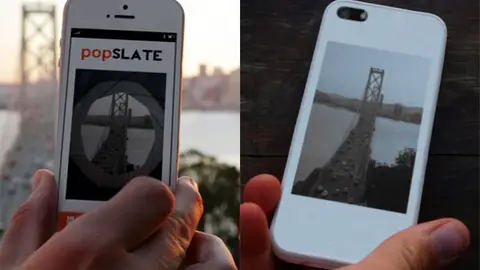 Popslate, una funda de iPhone que es segunda pantalla Popslate, una funda de iPhone que es segunda pantalla