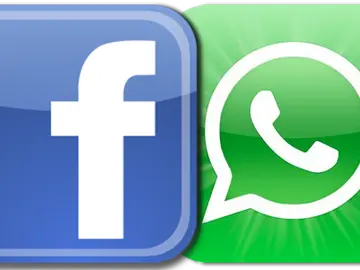Logos de Facebook y Whatsapp Logos de Facebook y Whatsapp