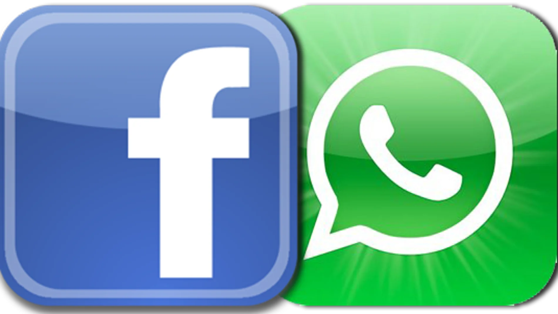 Logos de Facebook y Whatsapp Logos de Facebook y Whatsapp