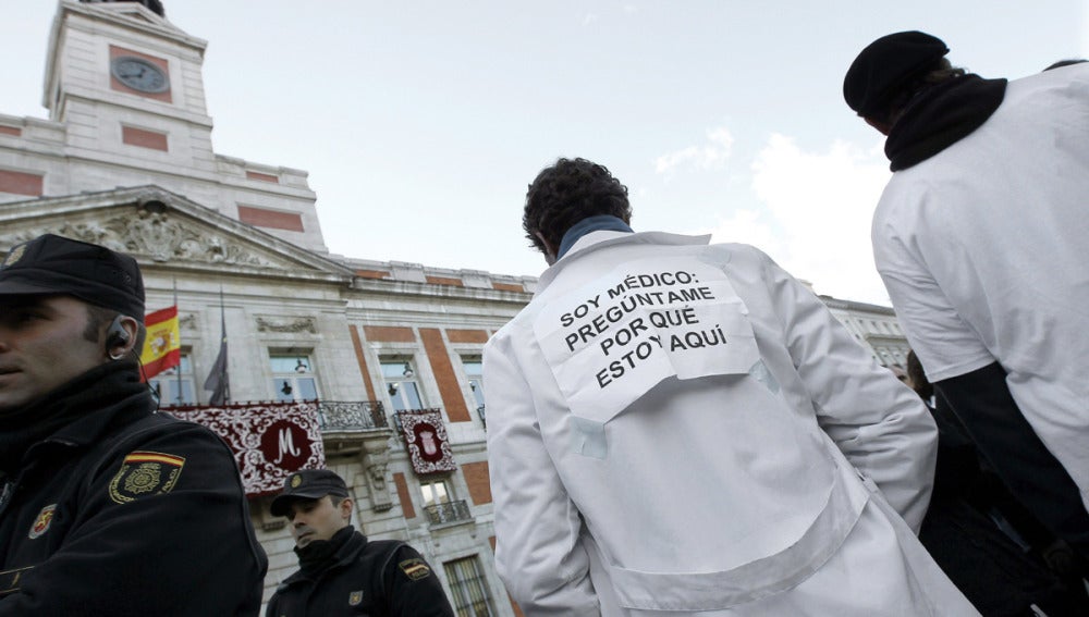 Huelga de Sanidad en Madrid