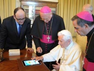 El Papa maneja las nuevas tecnologías El Papa maneja las nuevas tecnologías