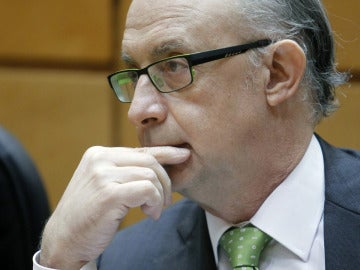  El ministro de Hacienda, Cristóbal Montoro