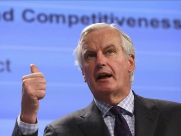  El comisario de Mercado Interior y Servicios Financieros, Michel Barnier. 
