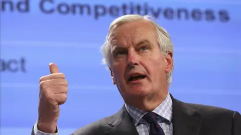 El comisario de Mercado Interior y Servicios Financieros, Michel Barnier. El comisario de Mercado Interior y Servicios Financieros, Michel Barnier.