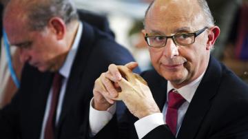 El ministro de Hacienda, Cristóbal Montoro