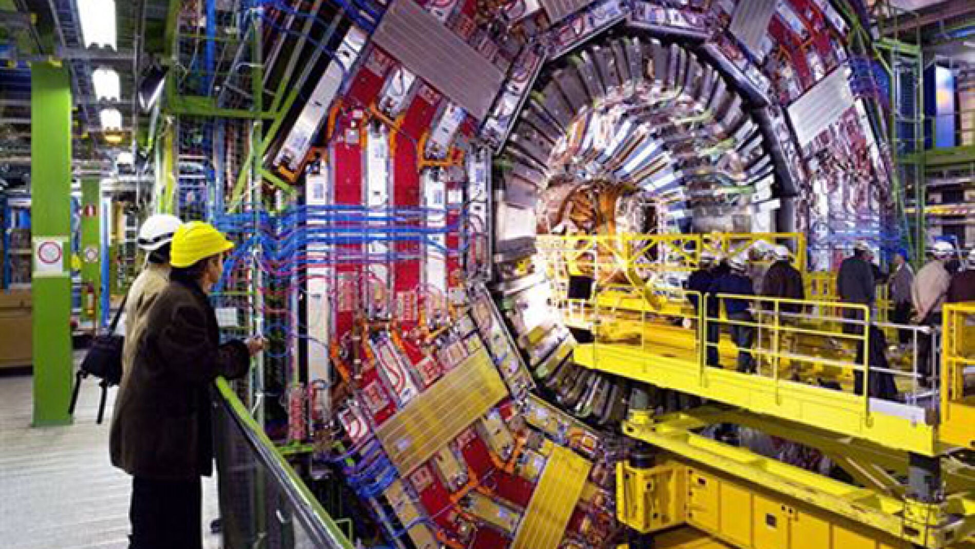 Imagen de archivo del acelerador de part&iacute;culas LHC. 