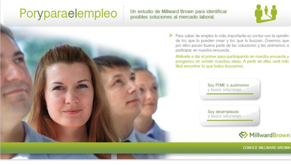 Iniciativa de Millward Brown para fomentar el empleo