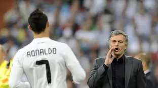 Cristiano Ronaldo y José Mourinho Cristiano Ronaldo y José Mourinho
