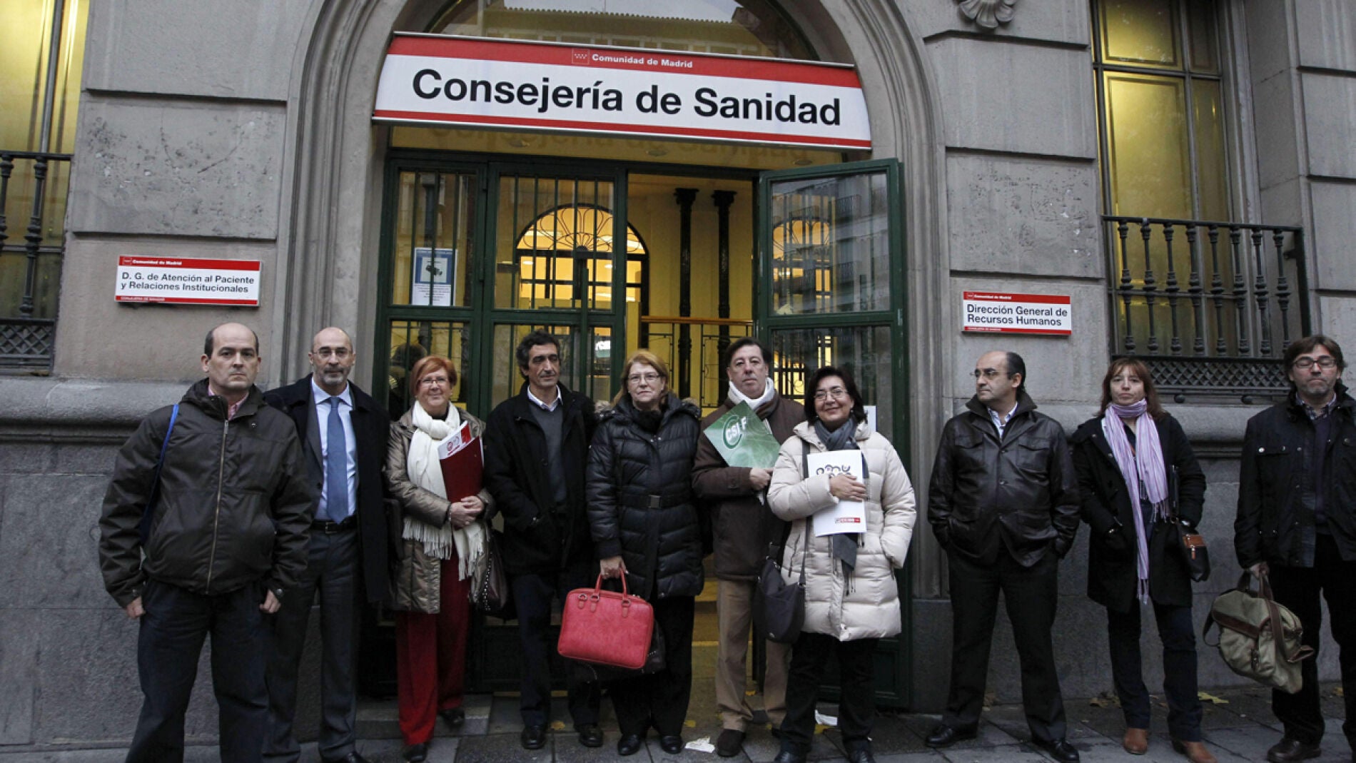 Representantes de la Mesa Sectorial