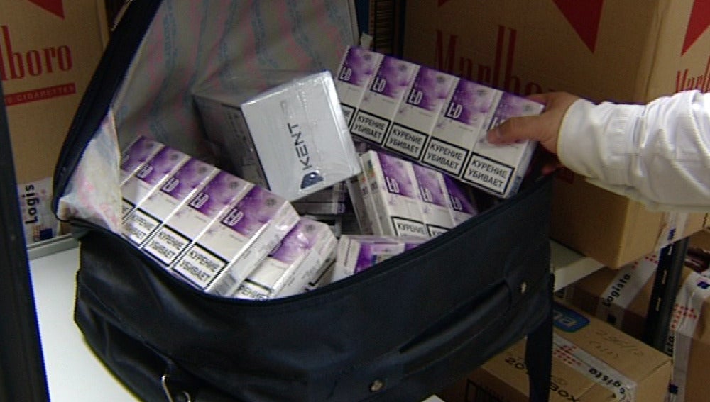 El contrabando de tabaco sube en España
