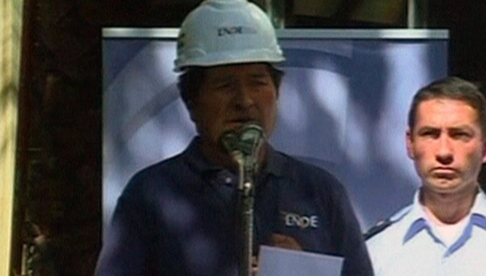 Evo Morales expropia a REE