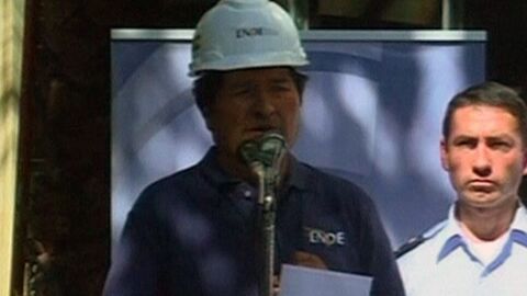 Evo Morales expropia a REE