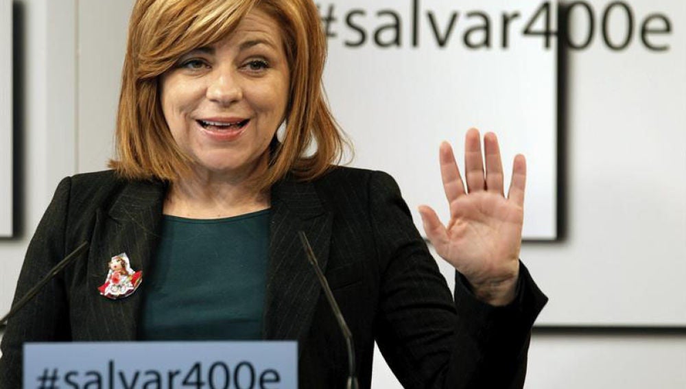 Elena Valenciano reclama la prórroga de la ayuda a los parados sin prestación