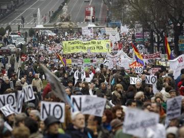 Manifestación por la sanidad pública (archivo)