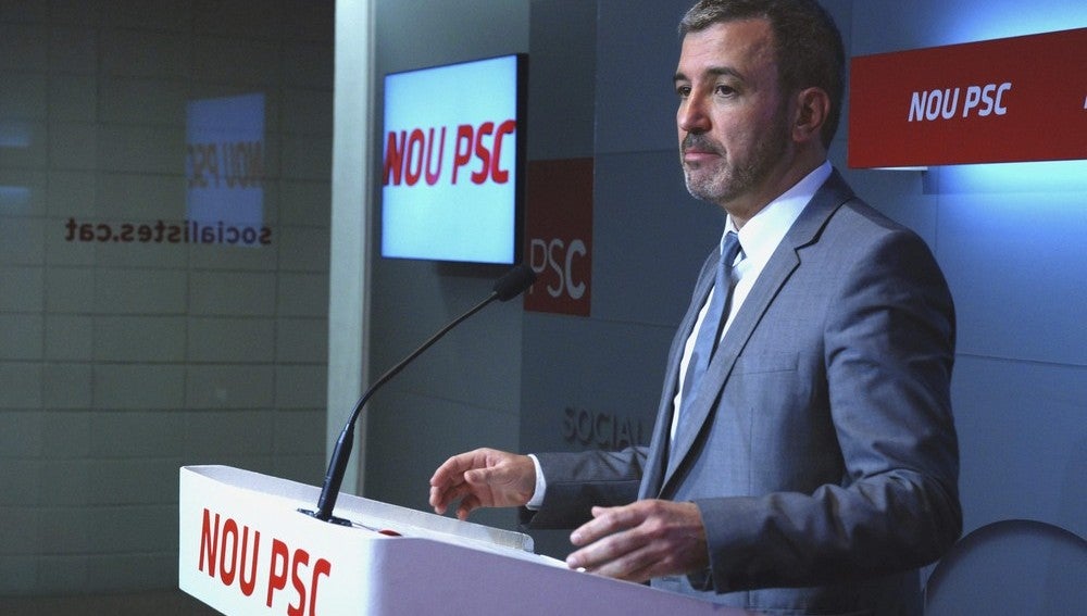 El portavoz del PSC, Jaume Collboni