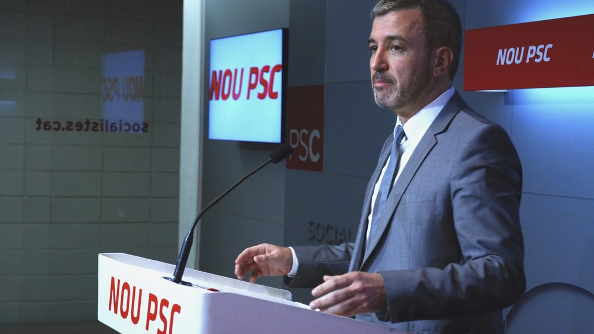 El portavoz del PSC, Jaume Collboni El portavoz del PSC, Jaume Collboni