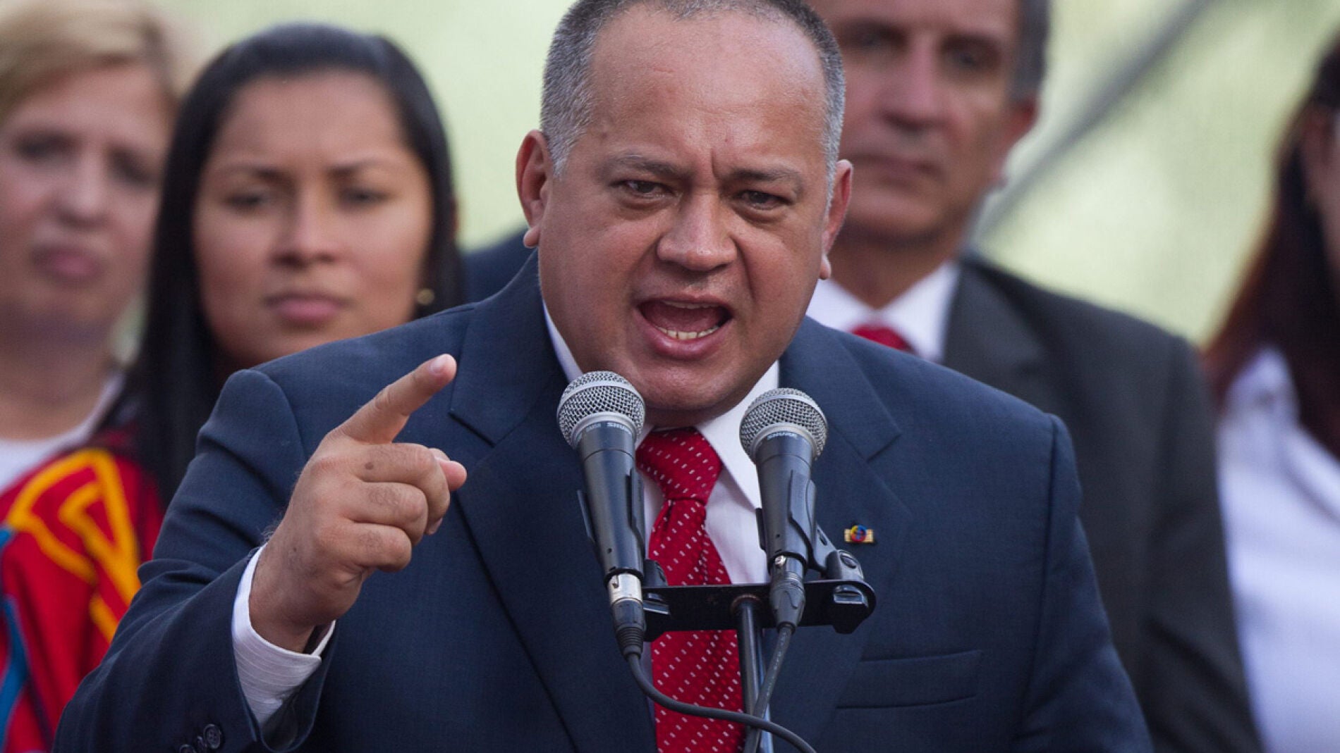 Diosdado Cabello, presidente de la Asamblea Nacional de Venezuela