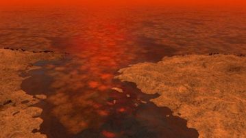 Imagen de los mares de Titán