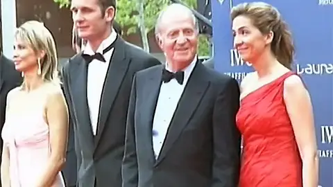 Iñaki Urdangarín con el rey, Corinna y la infanta Cristina en 2004 Iñaki Urdangarín con el rey, Corinna y la infanta Cristina en 2004