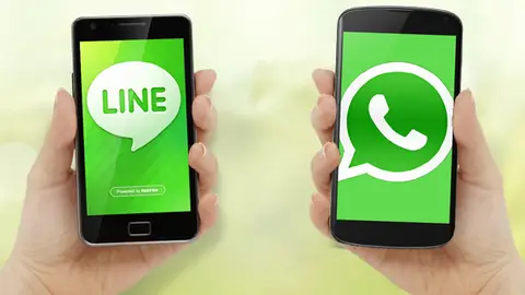 Whatsapp y Line Whatsapp y Line
