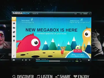 Megabox, nuevo portal de música de Dotcom Megabox, nuevo portal de música de Dotcom