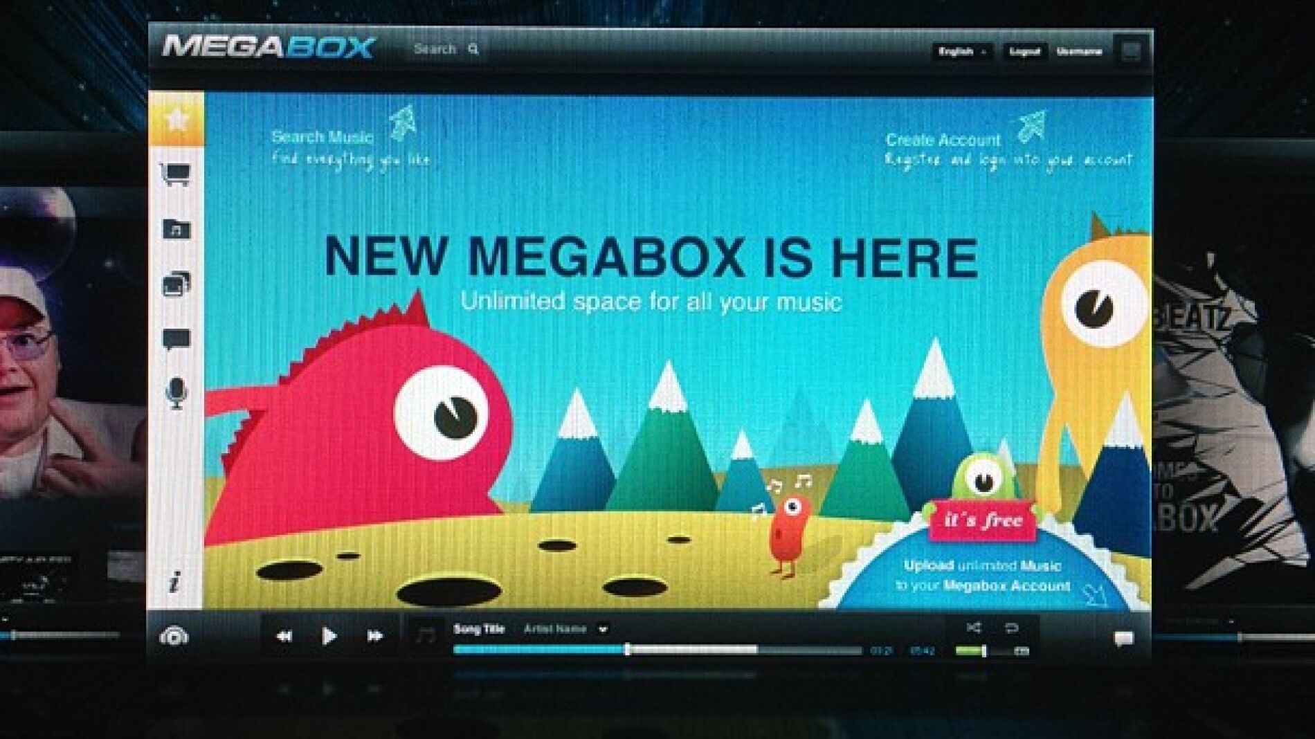 Megabox, nuevo portal de m&uacute;sica de Dotcom